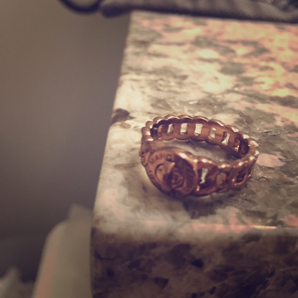 Marc jacobs copper ring